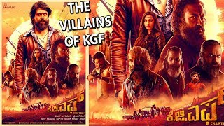 THE VILLAINS OF KGF Introduced In New Poster