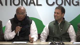 Congress President Rahul Gandhi addresses media on Rafale Verdict