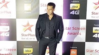 Salman Khan's MACHO ENTRY At Star Screen Awards 2018 Red Carpet
