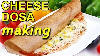 how to make cheese dosa in telugu I Cheese Dosa Recipe I Cheese Recipes I RECTV INDIA