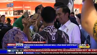 Kedatangan Jokowi Buat Heboh Pengunjung Mal WTC Batanghari