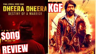 KGF 5th Song Dheera Dheera Song Review In Hindi