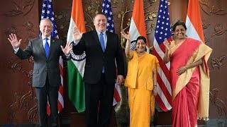 India-US 2+2 Dialogue: Landmark defence pact COMCASA inked; H1B discussed