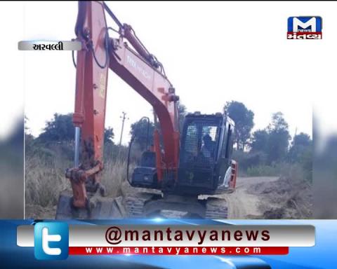 Aravalli: Industries and Mines Department raid on sand mafia