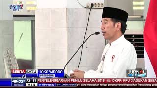 Jokowi Imbau Masyarakat Jaga Persatuan dan Kerukunan