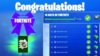 day 1 reward start or join a creative server 14 days of fortnite challenges - fortnite free d