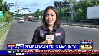 Operasional Truk di Tol Jakarta-Merak Dibatasi Selama Liburan