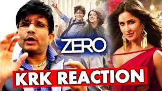 KRK Reaction On Shahrukh Khans ZERO | Katrina Kaif | Anushka Sharma