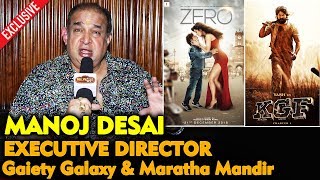 ZERO Vs KGF BOX OFFICE OPENING | Manoj Desai EXCLUSIVE Reaction | Shahrukh Khan, Yash