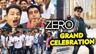 ZERO Movie | FANS CRAZE | First Day First Show Celebration | IMAX Wadala | Shahrukh Katrina Anushka