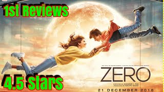 ZERO Movie 1st Reviews From Press Show l Zero Is 24 Carat Gold Says Reviewer