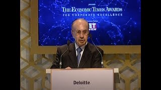 Adi Godrej honoured with ET Lifetime Achievement award | ET Awards 2018