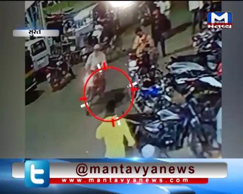 Surat: CCTV footage of man who stole a child