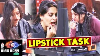 Surbhi Rana Beats Dipika & Somi | Lipstick Task | Maybelline New York | Bigg Boss 12 Latest Update