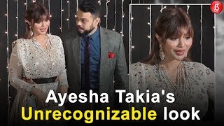 Ayesha Takia looks completely transformed at Priyanka Chopras reception