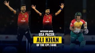 Interview- USA cricketer Ali Khan - Struggles, Playing CPL, IPL contract with KKR and more