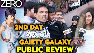 ZERO Public Review | 2nd Day | GAIETY GALAXY THEATRE | Shahrukh, Anushka, Katrina