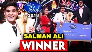 Salman Ali Declared WINNER Of Indian Idol 10 | Sony TV