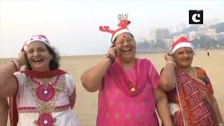 Senior citizens & children celebrate Christmas with great fervor in Mumbai