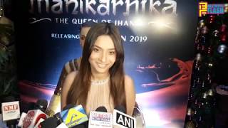 Ankita Lokhande Full Interview -  Manikarnika Team Christmas Celebration