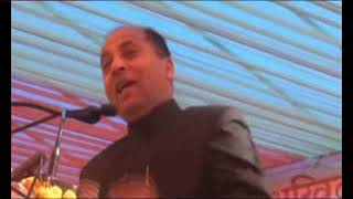 मुख्यमंत्री जयराम ठाकुर ने अपने मंडी जिला के दौरे के दौरान कांग्रेसियों पर जमकर तंज कसे