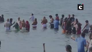 Pilgrims gather in large numbers at Rameswaram during winter holidays