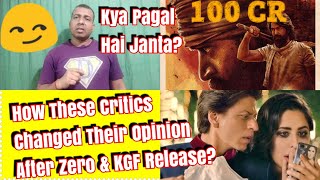 How These Critics Changed Their Opinion After #Zero And #KGF Release?