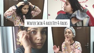 Winter Skincare & Haircare DIY 's and Hacks | Nidhi Katiyar