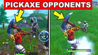 Damage opponents with the Pickaxe Week 4 Challenges Fortnite
