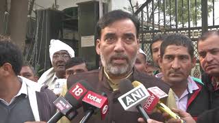 AAP Leader Gopal Rai Briefs Media on National Executive Meeting to be Held at FlagStaff Road