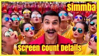 #Simmba Movie Screen Count Details l Ranveer Singh
