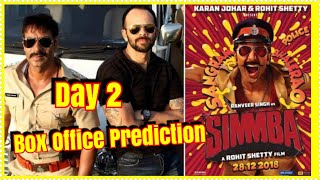 Simmba Movie Box Office Prediction Day 2