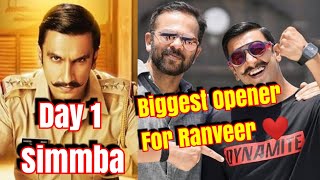 #Simmba Box Office Collection Day 1 l Ranveer Singh Film Beats Padmaavat Opening