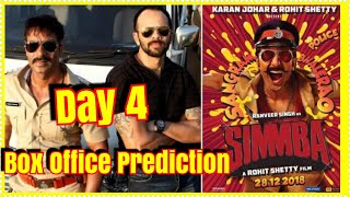 Simmba Movie Box Office Prediction Day 4