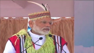 PM Modi addresses a public meeting at Car Nicobar