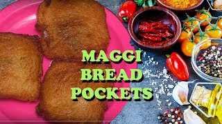 Maggie bread pockets I maggi recipes I RECTVINDIA
