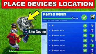 Day 13 REWARD - Place Devices on a Creative Island - 14 Days of Fortnite Challenges for FREE Rewards