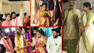 Rajamouli Son Karthikeya's Wedding Highlights | Lovely Moments @ Karthikeya's| Top Telugu Tv