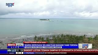 Pasca-Tsunami, Aktivitas Warga di Kecamatan Sumur Mulai Pulih