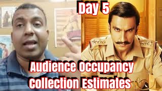 Simmba Movie Audience Occupancy And Collection Estimates Day 5