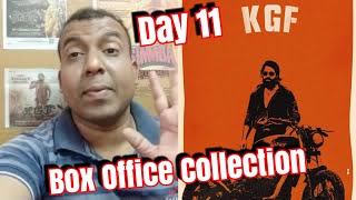 #KGF Movie Box Office Collection Day 11 In Hindi Version