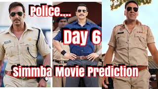 #Simmba Movie Box Office Prediction Day 6