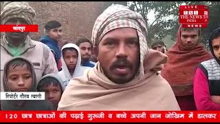 [ Chandpur ] मलपुरा में आक्रोशित ग्रामीणों ने चोर को पेड से बांधकर पिटा
