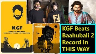 #KGF Beats #Baahubali2 Records In Bangalore City In This Way