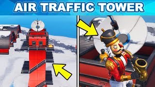 Dance on top of an AIR TRAFFIC CONTROL Tower Location Week 5 Challenges Fortnite