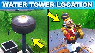 Dance on top of a WATER Tower Location Week 5 Challenges Fortnite