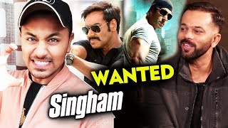 Salmans WANTED Inspired Me To Make SINGHAM Says Rohit Shetty
