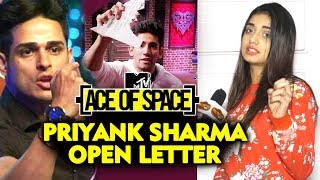 Divya Agarwal Talks On Priyank Sharmas OPEN LETTER To Her | Ace Of Space Winner