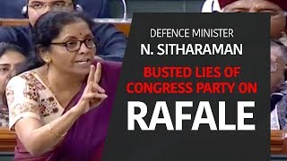 RM Smt Nirmala Sitharaman on issues relating Rafale Deal raised by MP Rahul Gandhi on Jan 2, 2019.