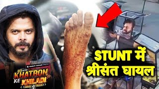 Sreesanth SERIOUSLY Injured During First Stunt | ANT BITES | Khatron Ke Khiladi Season 9